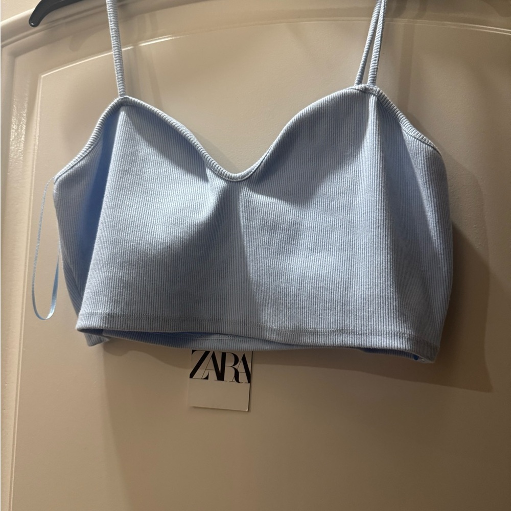 light blue top from Zara!!!(with tag)
